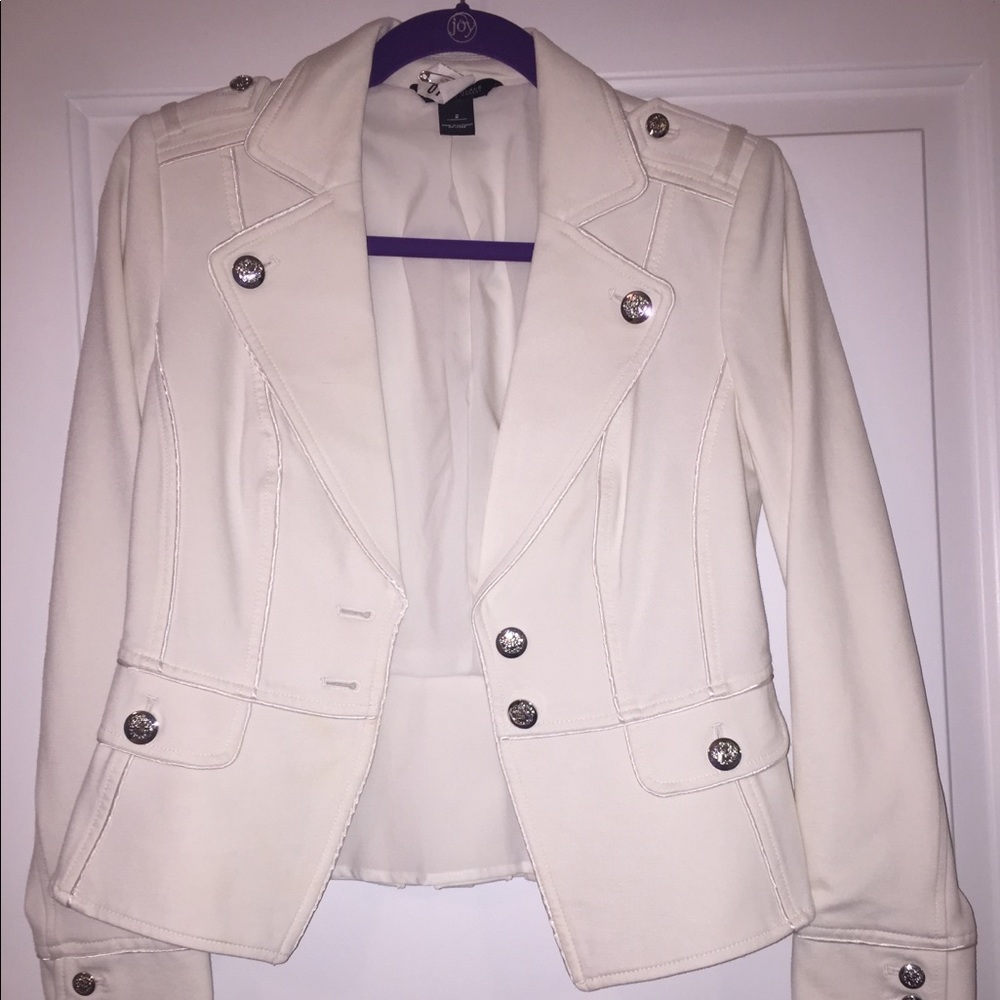 White House Black Market - White Sports Jacket